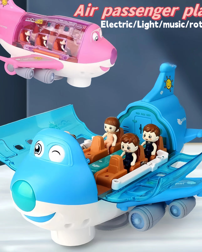 Children's toys: Electric airplane toys/car airplane models/Lights and music - boys' and girls' transportation toys, Christmas