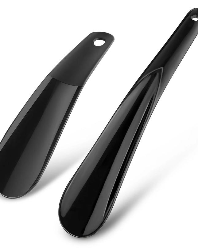 6.29‘’  7.87‘’ Lightweight Plastic Shoehorn with Travel Shoe Horn Helper for Men Women-Kids Aid Accessories