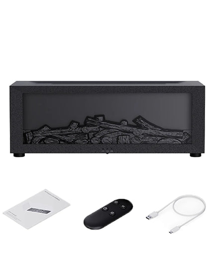 Air Humidifier Essential Oils Humidifiers Home Aroma Humidifier Flame Automatic Fragrance Diffuser With LED Light Remote Control