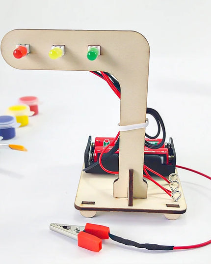 Toys for Traffic Lights Traffic Signals People Children's Science Small Creations Physics Experiments Technology Production