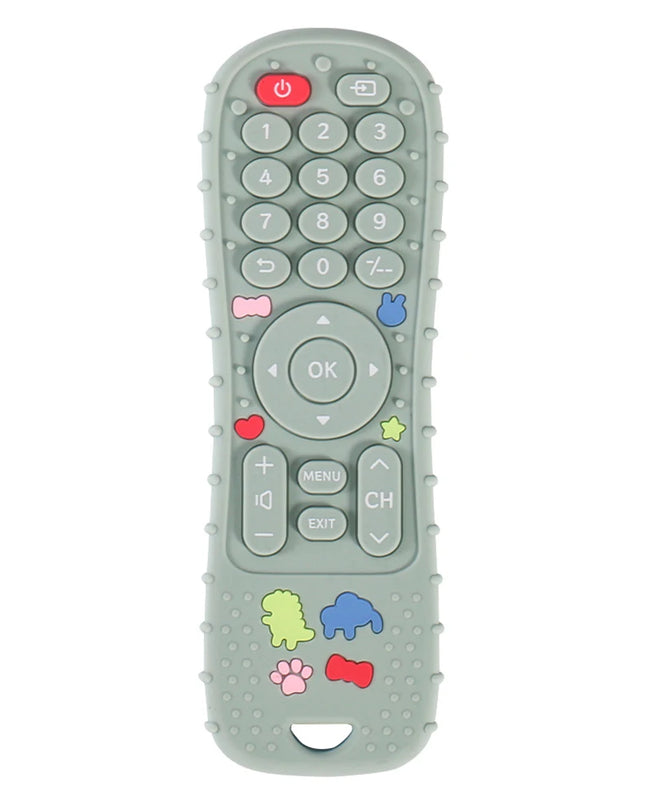 Teether remote control children's silicone toys Montessori philosophy sensory boys girls gift
