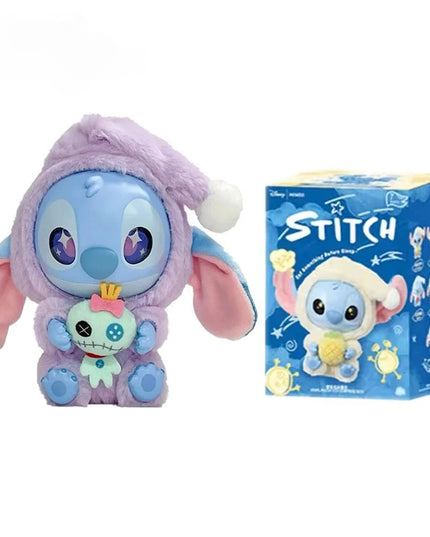 NEW Stitch Eat Something Before Sleep Series Blind Box Plush Dolls Pendant Cute Doll Ornament Mystery Box Surprise Toys Gifts