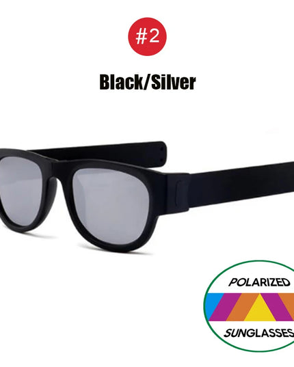 IENJOY Active Sunglasses Foldable Sunglasses Polarized Sunglasses for Men Sports Glasses Driving Cycling Sunglasses Polariod