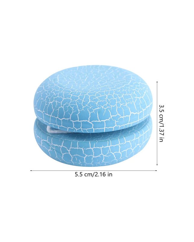 Chinese Yoyo Bulk Toys For Kids Outside Playing Ball Wooden Yo-Yo Cartoon Workmanship Colorful Surface Safe Smooth Toddlers