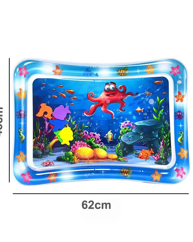 Baby Water Play Mat Early Education Developing Activity Toys Inflatable Cushion PVC Infant Tummy Time Toddler Water Pad for Kids