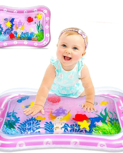 Baby Water Play Mat Early Education Developing Activity Toys Inflatable Cushion PVC Infant Tummy Time Toddler Water Pad for Kids