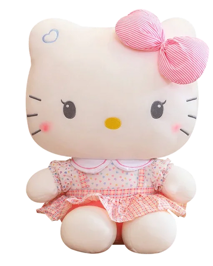 Hello Kitty Anime Hello Kitty Stuffed Toys Plushier Soft Pillow Birthday Gifts For Girls Kawaii Hello Kitty Plush Dolls