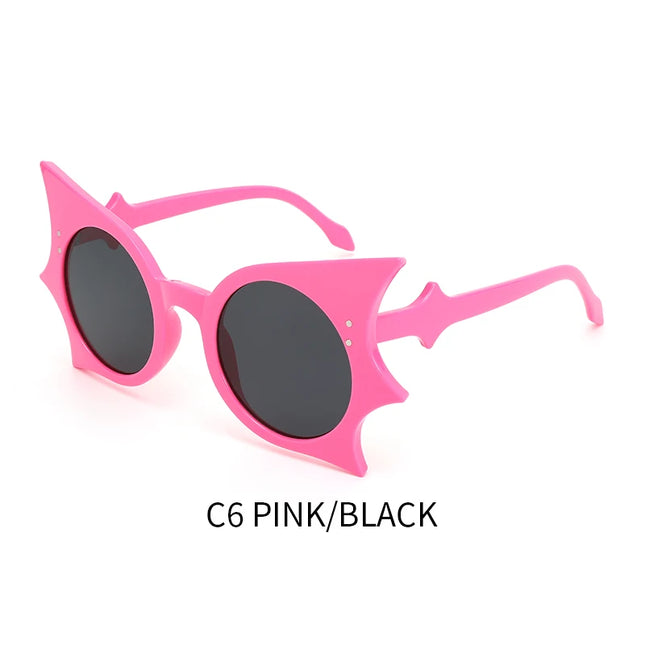 1pc Bat Hip Hop Funny Sunglasses Butterfly Sunglasses Concave Sunglasses Personalized Versatile Sunglasses