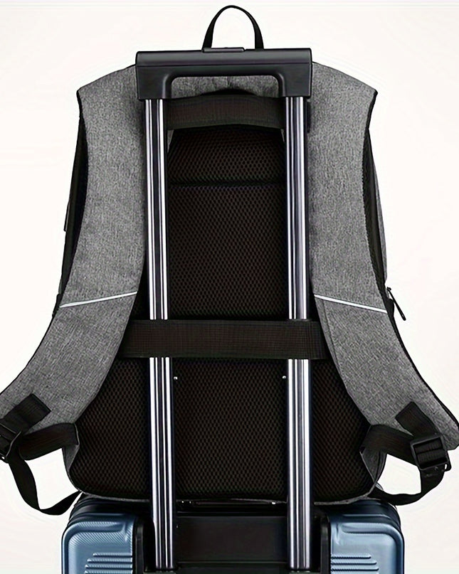 Men's Anti-theft Laptop Backpack, Travel Large Capacity Business Bag Shoulder Bag