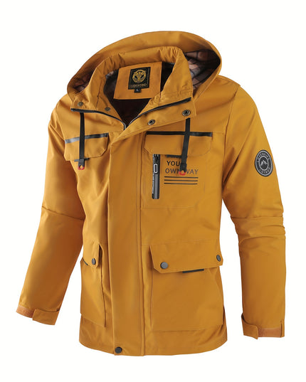 New Men's Fashion Casual Windbreaker Jacket, Spring Outdoor Thin Jacket